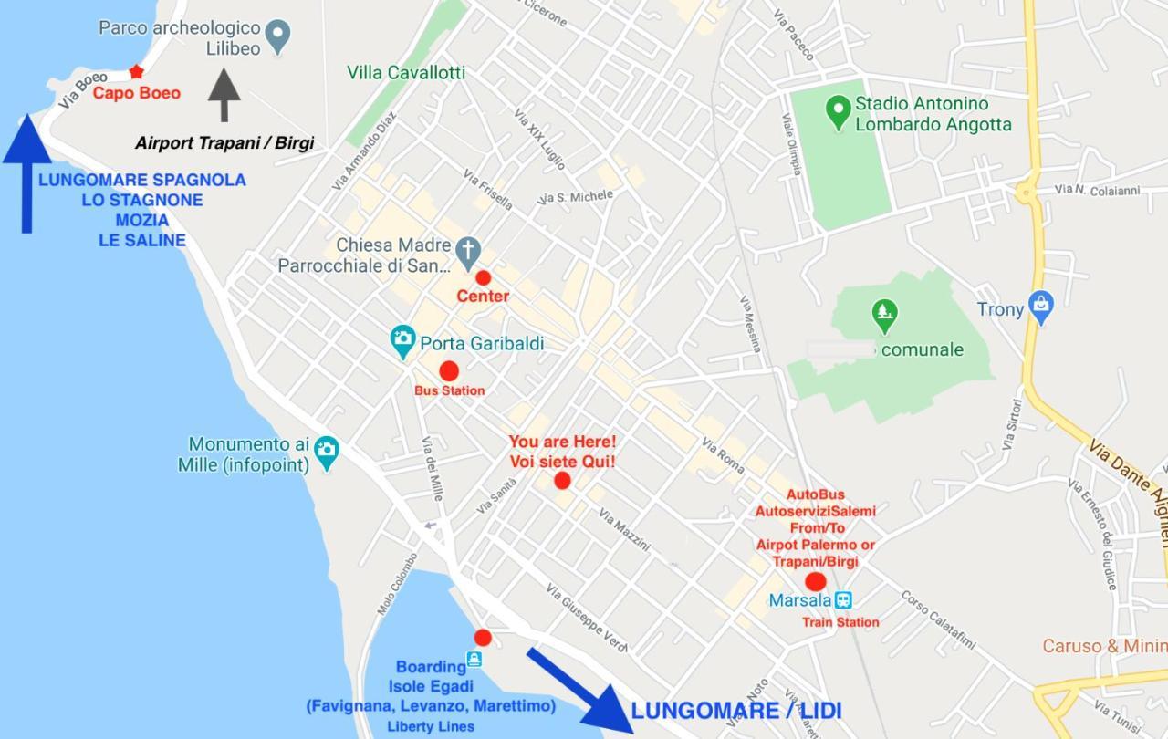 Le Margherite - Casa Vacanze Hotel Marsala Kültér fotó